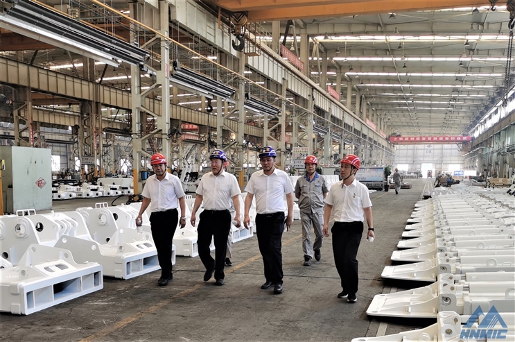 集团公司领导到郑煤机调研指导安全生产工作